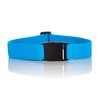 Olata Children’s Elasticated Belt with Plastic Clip Buckle. Turquoise (5-15