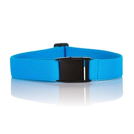 Olata Children’s Elasticated Belt with Plastic Clip Buckle. Turquoise (5-15 Years)