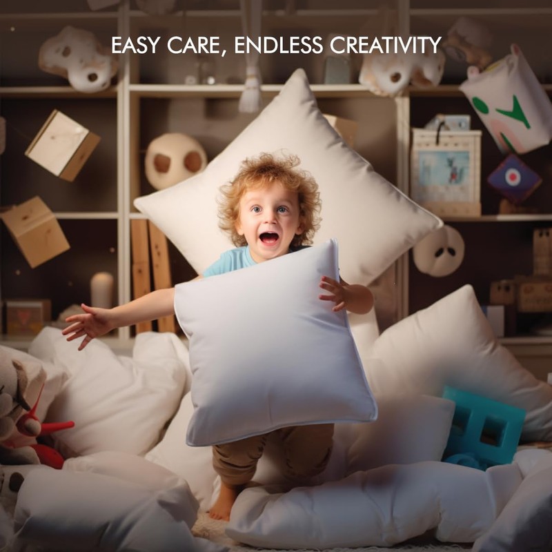 Fairfield Poly-Fil Basic, Personalizable Pillow Inserts, Pillow Inserts for Decorative