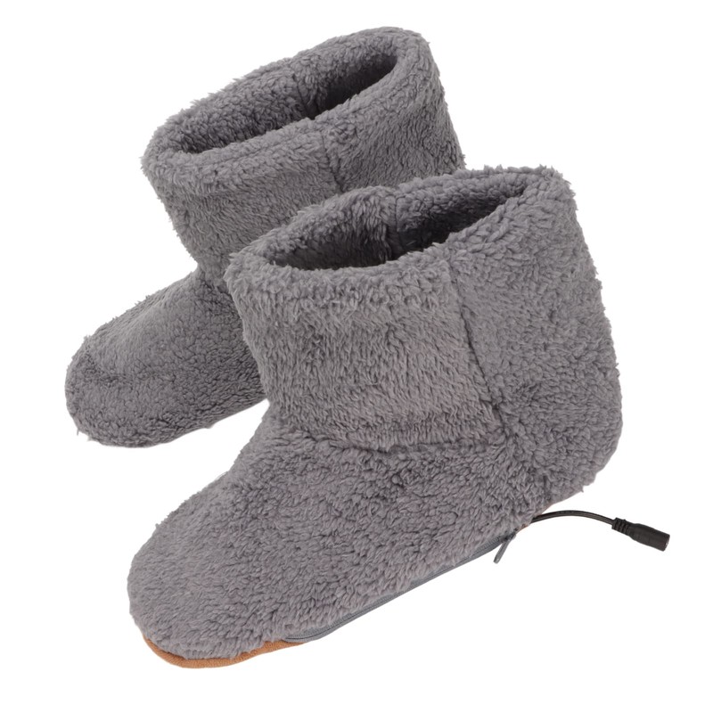 Heated Foot Warmer, USB Charging, Electric Warmer Shoes, Electric Plush