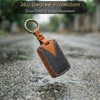 for Mazda Key Fob Cover Leather Key Case Holder Keychain