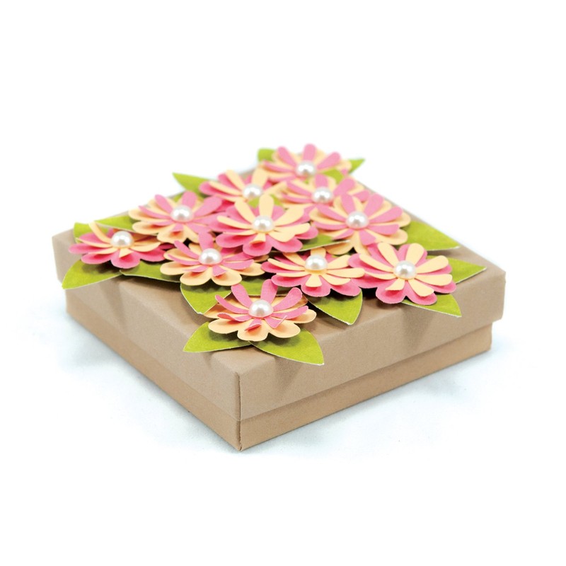 EK tools Flowers and Leaves Punch, Large, New Package