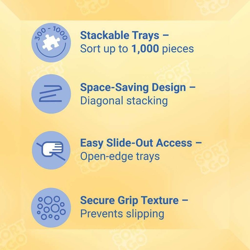 Ravensburger - Sort & Go | Organizer Puzzle Da 300