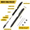 Gifts for Men, 9 in 1 Multitool Pen Set, Cool