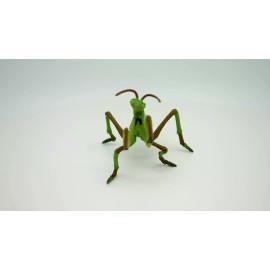 Papo Praying Mantis Model, Museum Quality Rubber Replica, Hand Painted Toy Bug   4"