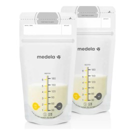 Medela Bolsas De 180ml Para Almacenar Leche Materna 50 Pzs