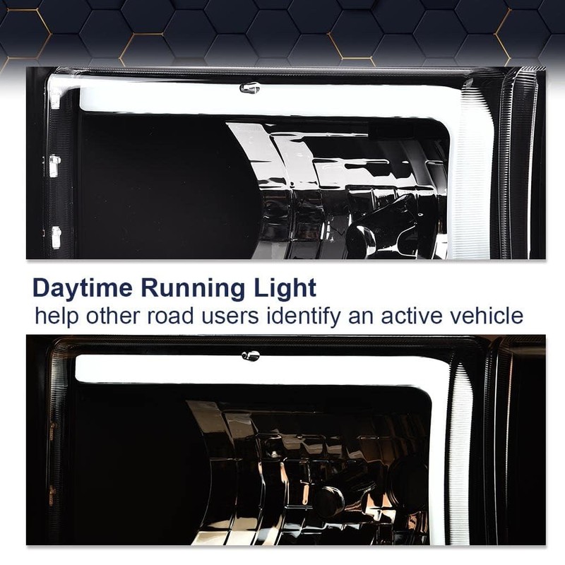 PIT66 LED Headlights Left & Right Side Compatible with 1994-2002
