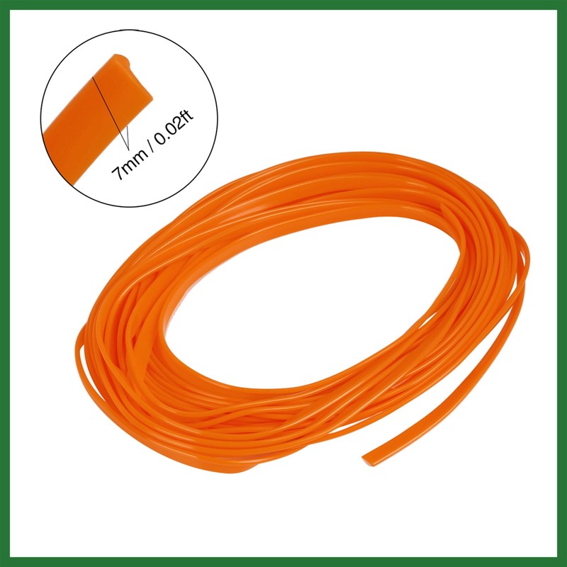 Motoforti Car Trim Strip DIY Line Gap Door Edge Orange