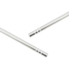 Rascador de lengua de acero inoxidable, limpiador de lengua, ayurvédico, antibacteriano para una higiene bucal óptima, limpiador de acero inoxidable, cepillo para el cuerpo, cepillo de lengua (plata)
