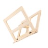 Wooden Book Stand Adjustable Book Holder Reading Stand Recipe Cookbook