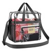 Enkrio Clear Bag for Stadium Events 12x6x12 Clear Tote Crossbody
