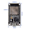 ELEGOO ESP32 2pcs ESP-WROOM-32 Development Board, USB Tyce-C, 2.4GHz Dual