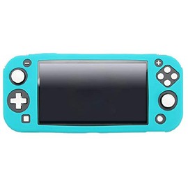 RDFJ Protect Case for Switch Lite Protective Studded Silicone Skin Comfort Gaming Shell Cover for Switch Lite (Sea Blue)