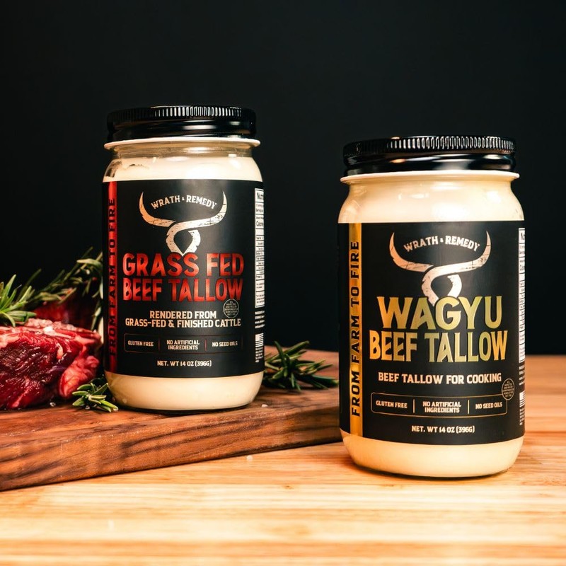Grass Fed Cooking Tallow 2 Pack