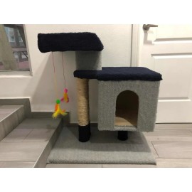 Juguete Colgante Con Plumas Para Gato (Usado)