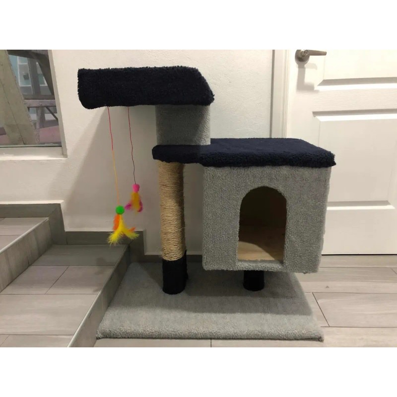 Juguete Colgante Con Plumas Para Gato (Usado)