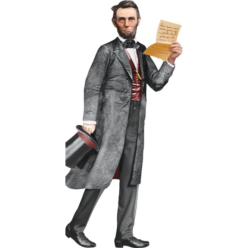 The Unemployed Philosophers Guild Abraham Lincoln Quotable Notable - Greeting