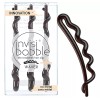 Invisibobble 3 Paq Pasadores Cabello Invisibobble Plástico Café C05