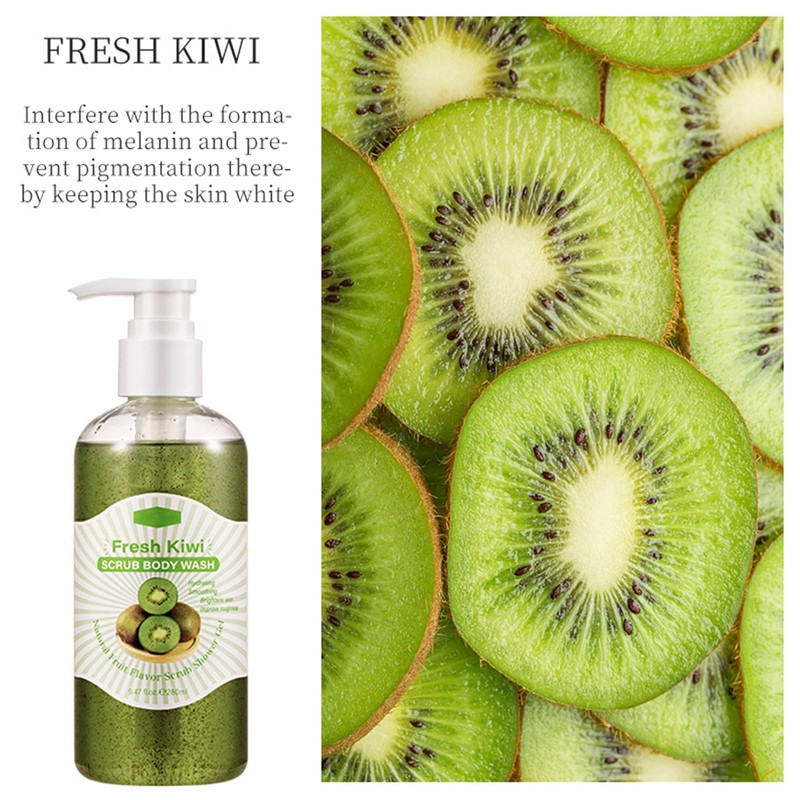 Body Scrub Body Wash (280 ml, Kiwi)