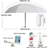 Mini Sombrilla UV,Paraguas de Bolsillo,Sombrilla para protección UV, Paraguas plegable