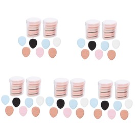 Baluue Mini Powder Puff for Women Finger Makeup Applicators for Foundation Concealer Soft Travel-friendly Versatile Cosmetic Tool for All Skin Types