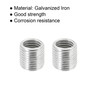 sourcing map Thread Reducing Nuts Insert M10 x 1mm Male