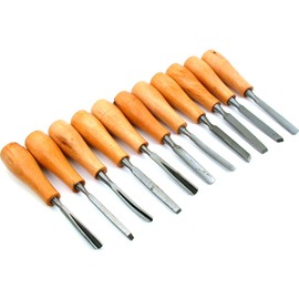 11 Wood Carving Chisel Woodworking Gouges Hobby Tools