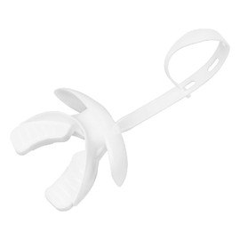 Number-one Protector bucal deportivo de grado alimenticio, protector bucal de fútbol americano TPR para adultos y jóvenes, con correa para casco, protector de goma para boxeo, rugby, hockey y otros deportes de impacto (blanco)