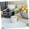 ULTECHNOVO 6pcs Mini Tart Molds Nonstick Aluminum Bakeware Pudding Cups