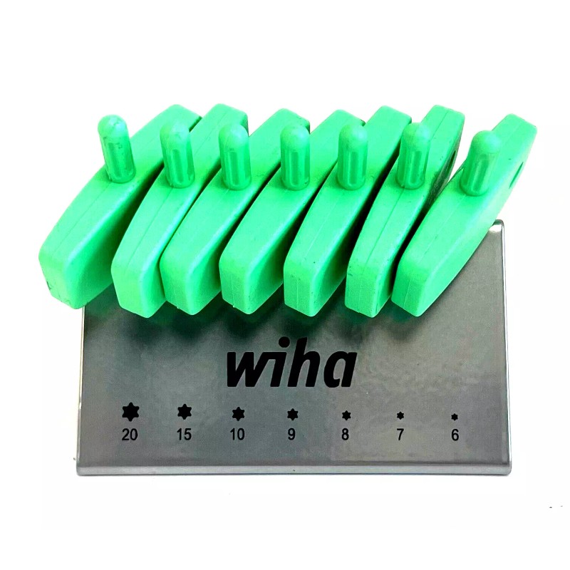 WIHA 7PC WING HANDLE TORX PLUS SET EDP#36592 W/METAL STAND