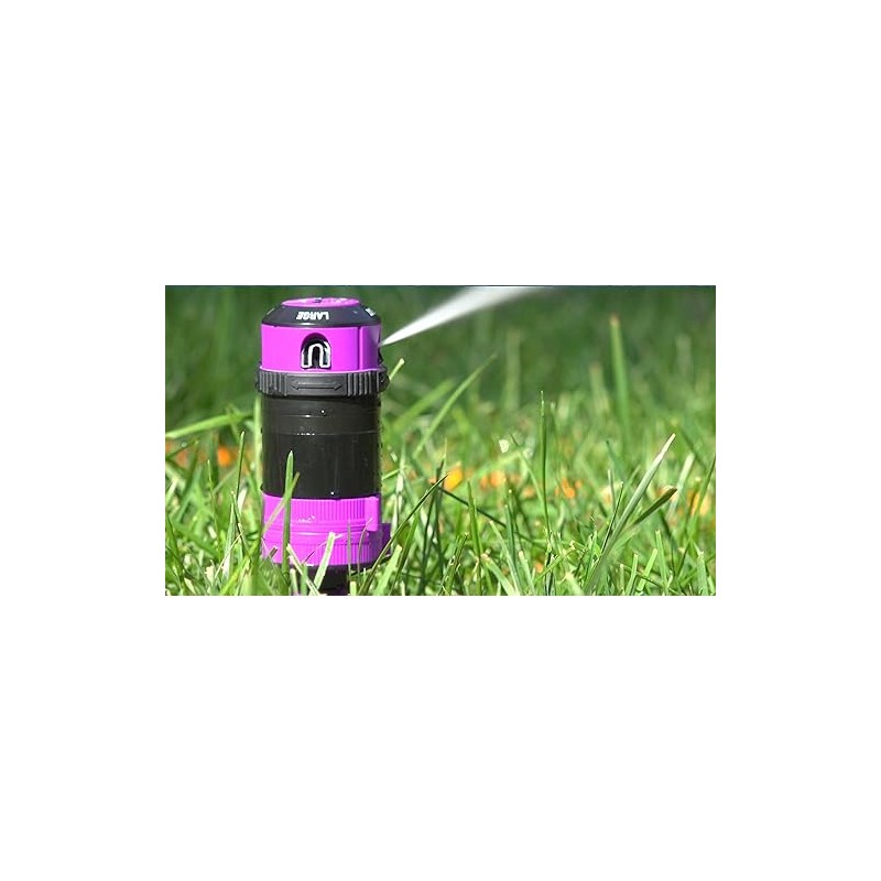 Dramm ColorStorm Gear Drive Sprinkler on Heavy Duty,Durable Metal Base,