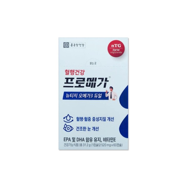 Chong Kun Dang Health Promega Nutage Omega-3 Dual 520mg 60