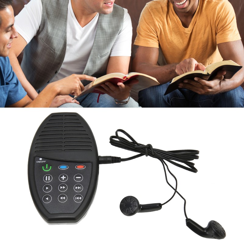 Electronic Bible Reader Solar Charging Lightweight Portable Bible Player with