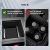 BIBIBO 3Pack for 2024-2026 Lexus GX 550 Center Console Organizer