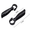 Perfeclan 1 Pair Aluminum Alloy Bicycle Handlebar Ends Extender MTB