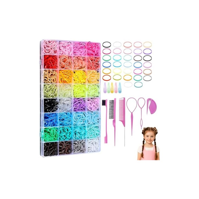 Accesorios para el Cabello para Niños Pequeños de 32 Colores,