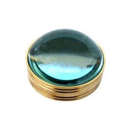 TG,LLC Treasure Gurus Solid Brass Magnifying Glass Desktop Magnifier