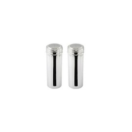 Great Credentials Stainless Steel Dredge Shaker, Without Handle 22-Ounce, Set of 2 (Large)