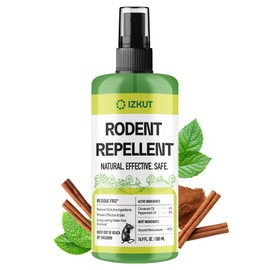 Rodent Repellent Peppermint Oil Spray: Mice Rats Control for Indoor & Car with Natural Peppermint and Cinnamon - Pet-Friendly and Furniture Safe (16.9 Fl Oz (Pack of 1))