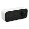 Bluetooth Speaker Alarm Clock Radio Digital LED Display Subwoofer Mini