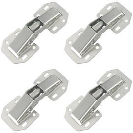 4 PCS 90 Degree Cabinet Door Soft Close Hinges