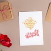 Valentine's Day Cutting Dies for Card Making, Wedding Day Words