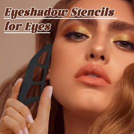 Eyetour Eyeshadow Tool, Your Glam Bestie, Makeup Tool, Stencils for Eyes, Eyeliner Template for Women (Pack of 2)