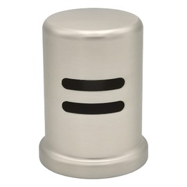 Stainless Steel Dishwasher Air Gap Cover only, Skirted, Replacement air gap dishwasher,Solid Brass,Stainless Steel Finish