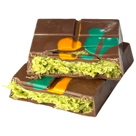 Dubai Chocolate Bar. Velvet Pistachio Cream & Crispy Kataifi in Belgian Milk Chocolate 8.3 oz | 235 g