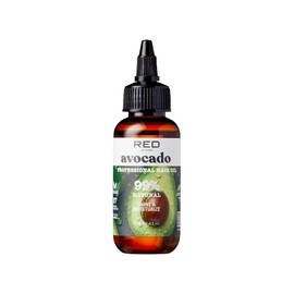 Red by Kiss Professional 99% Natural Hair Oil, Organic Vegan Oil Blend for Shine & Moisturize Hair, Biotin Infused, Hydration Nourish & Smooth Hair (Avocado, 2.5 Fl Oz)