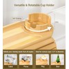 Kssiaz Couch Arm Tray, Bamboo Sofa Table for Couch, Sofa