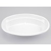 Sheepi Kasei 00110212 Disposable Curry Dishes BF-214 White Body, 50