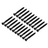 sourcing map Furniture Confirmat Screw 7x69mm Hex Socket Wood Screws
