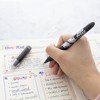 BAZIC Frizz Black Erasable Gel Pen with Grip (17062)